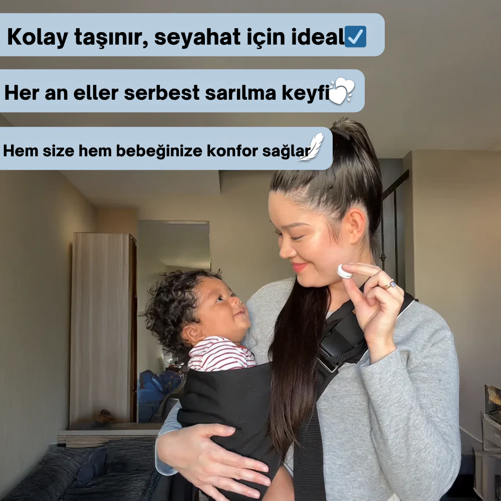 Cuddlova™ Ergonomik Bebek Taşıma Slingi
