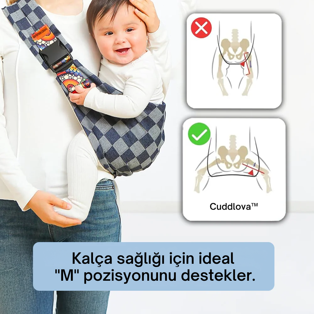 Cuddlova™ Ergonomik Bebek Taşıma Slingi